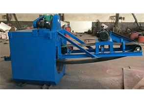 Water slag ditch iron separator